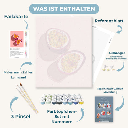 Malen nach Zahlen - Süß & Fruchtig