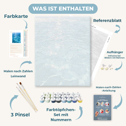 Malen nach Zahlen - Offenes Wasser