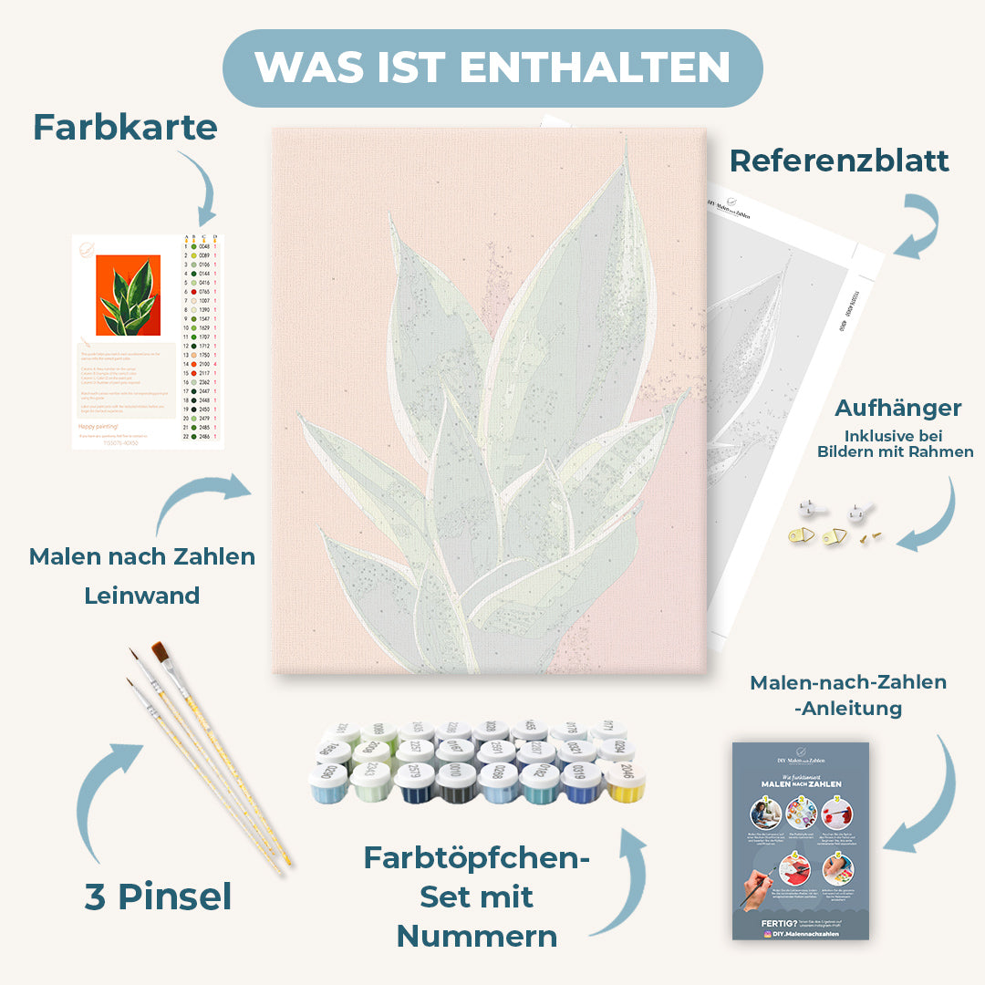 Malen nach Zahlen - Kunst des Wachstums