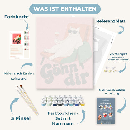 Malen nach Zahlen - Gönn dir was