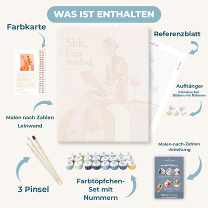 Malen nach Zahlen - Stille!