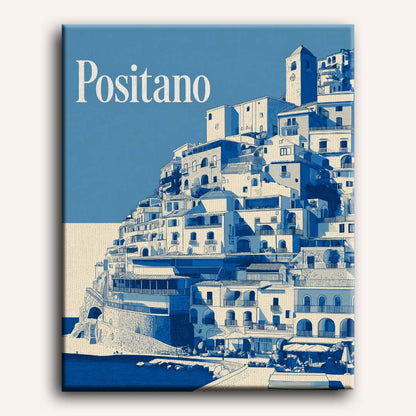 Malen nach Zahlen - Positano