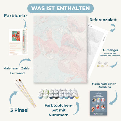 Malen nach Zahlen - In die Blase