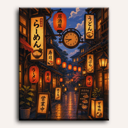 Malen nach Zahlen - Ramen Viertel