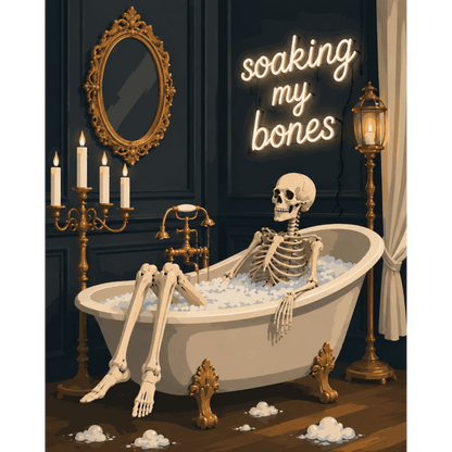 Malen nach Zahlen - Soaking My Bones - Malen nach Zahlen