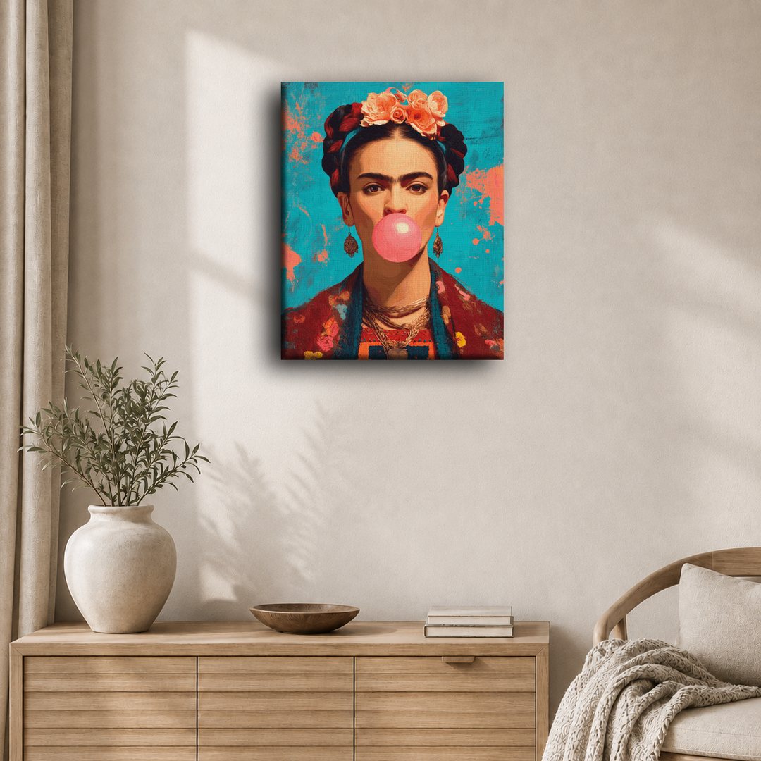 Malen nach Zahlen - Bubblegum Frida