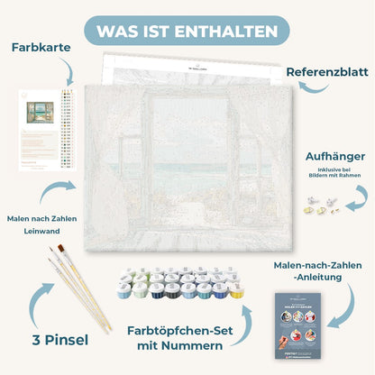 Malen nach Zahlen - Flüstern der Küste