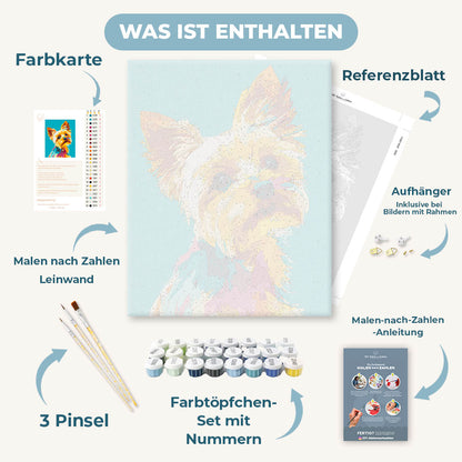 Malen nach Zahlen - Bunter York