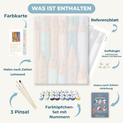 Malen nach Zahlen - Kreativer Funke