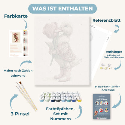Malen nach Zahlen - Kleiner Schatz