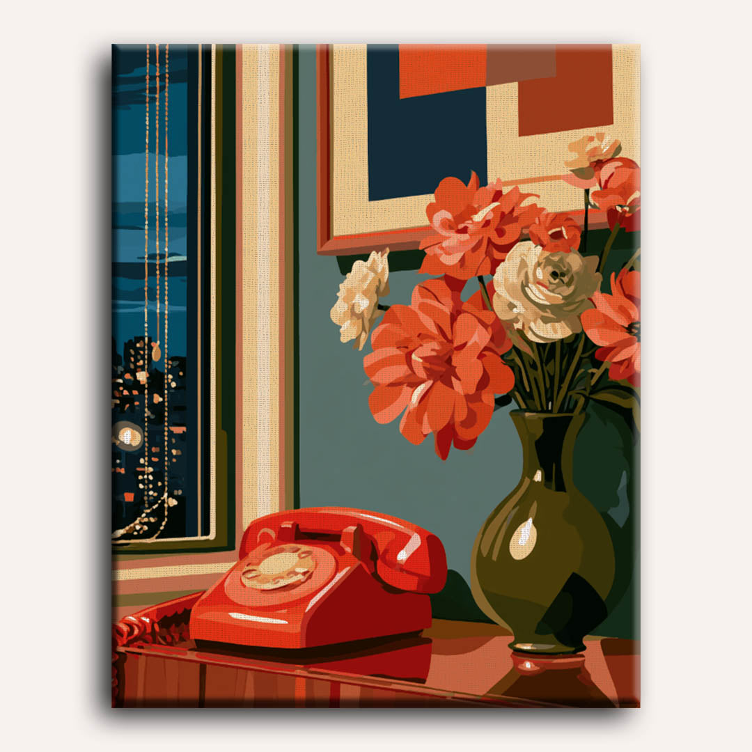 Malen nach Zahlen - Vintage Interieur