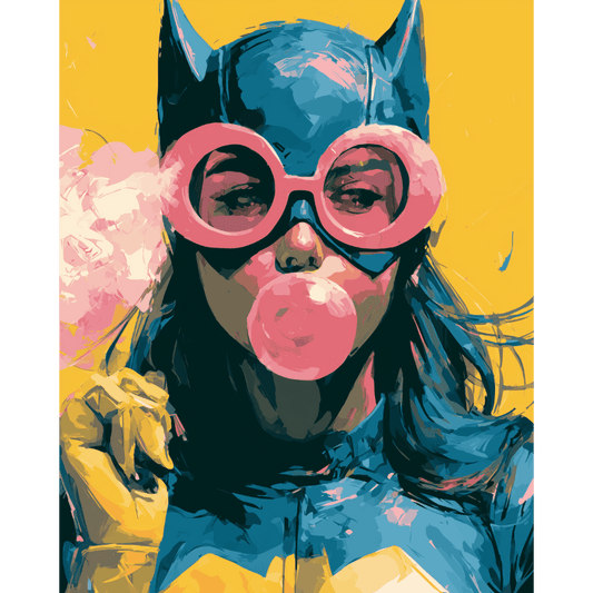Malen nach Zahlen - Bubblegum Hero - Malen nach Zahlen