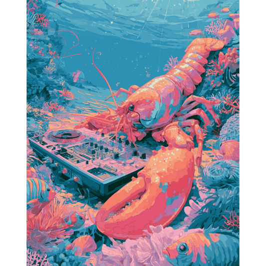 Malen nach Zahlen - DJ Lobster Coming Up - Malen nach Zahlen