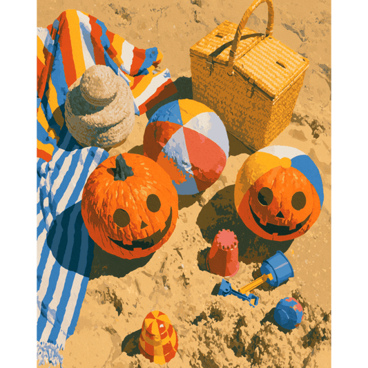 Malen nach Zahlen - Summerween - Malen nach Zahlen