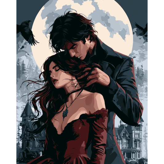 Malen nach Zahlen - Gothic-Romanze - Malen nach Zahlen