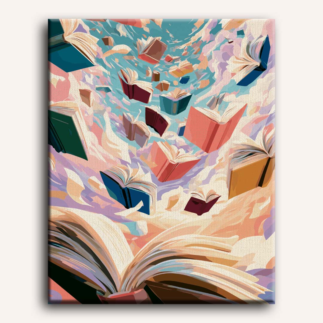 Malen nach Zahlen - Büchersturm