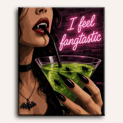 Malen nach Zahlen - Fangtastischer Cocktail