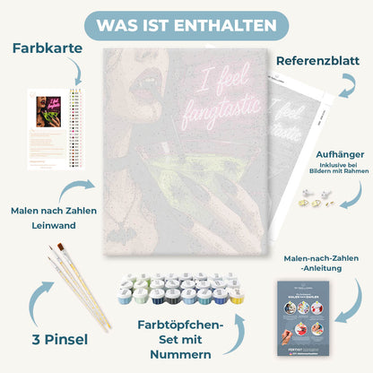 Malen nach Zahlen - Fangtastischer Cocktail