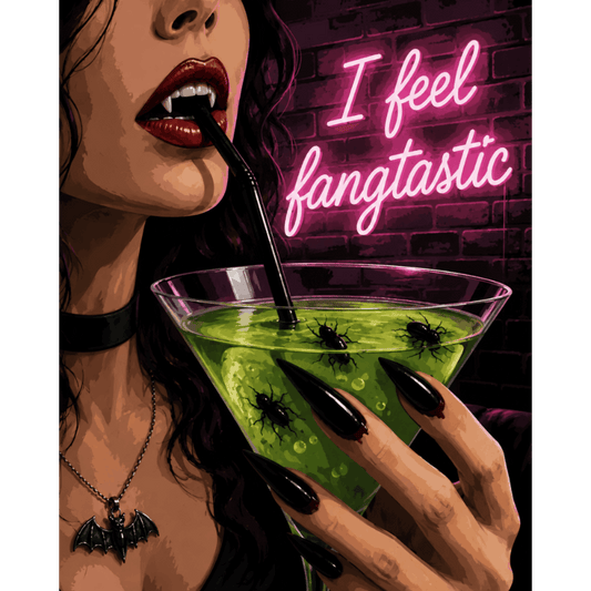 Malen nach Zahlen - Fangtastischer Cocktail - Malen nach Zahlen