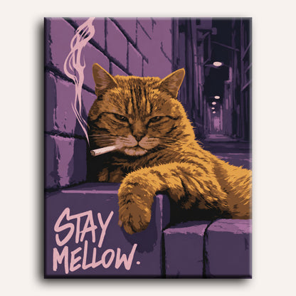 Malen nach Zahlen - Stay Mellow