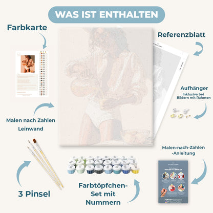 Malen nach Zahlen - Frisch gepresster Morgen