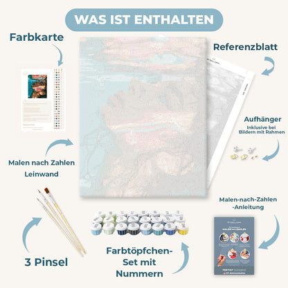 Malen nach Zahlen - Auftauchen in Farbe