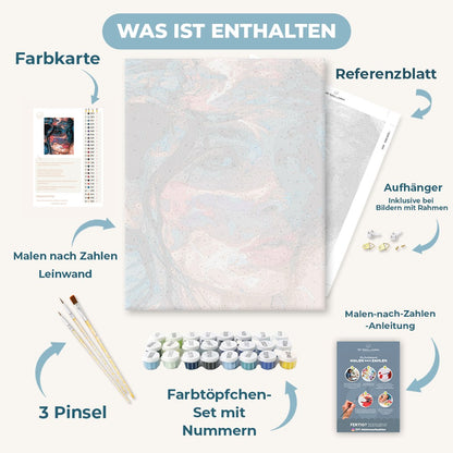 Malen nach Zahlen - Blasen & Prismenlicht