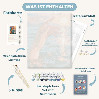 Malen nach Zahlen - Griff zur goldenen Stunde