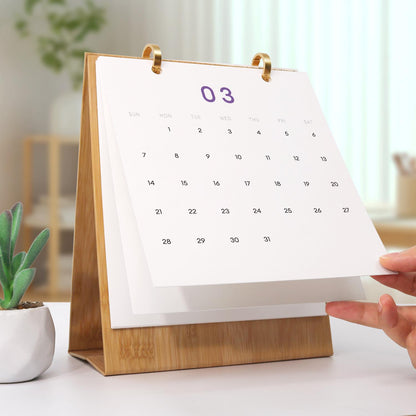 2027 Malen nach Zahlen Tischkalender | Blumen-Edition