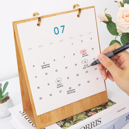 2027 Malen nach Zahlen Tischkalender | Weltreise-Edition