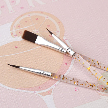 6 Mini-Gemälde auf Holzplatte – Tropischer Urlaub Set