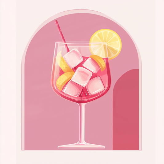 Malen nach Zahlen - Mini Malen nach Zahlen mit Rahmen - Cocktail
