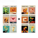 Malen nach Zahlen   12 Mini Paintings | Deluxe Cocktail Mix