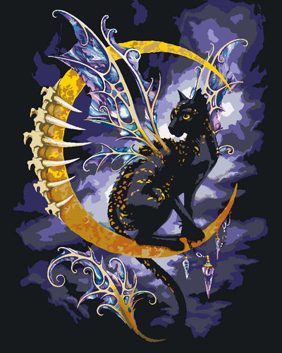 Malen nach Zahlen - Malen nach Zahlen - Morgana - by Sarah Richter