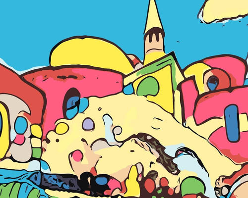 Malen nach Zahlen - Malen nach Zahlen - Köln ist bunt - 4 - Artist's Edition - by zamart
