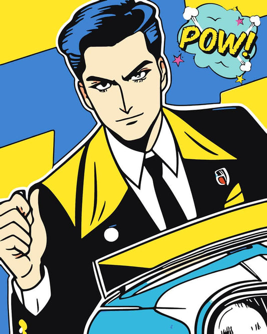 Malen nach Zahlen - Malen nach Zahlen - POW - Artist's Edition - by zamart