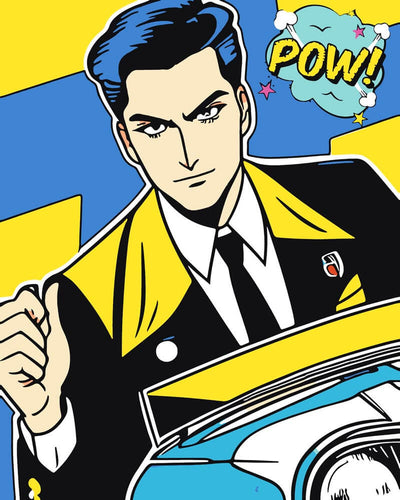 Malen nach Zahlen - Malen nach Zahlen - POW - Artist's Edition - by zamart