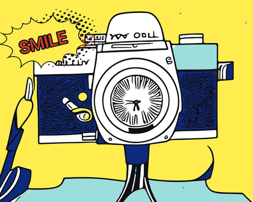 Malen nach Zahlen - Malen nach Zahlen - SMILE! - Artist's Edition - by zamart