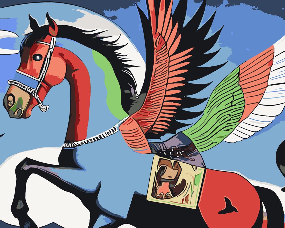 Malen nach Zahlen   Malen nach Zahlen   Pegasus   Artist's Edition   by zamart