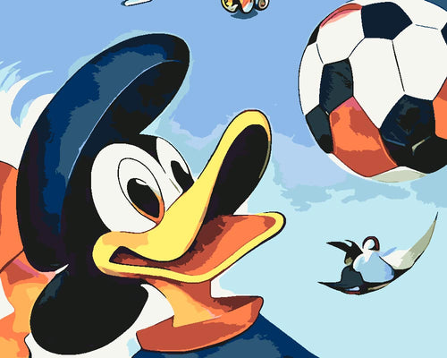 Malen nach Zahlen - Malen nach Zahlen - Fussball - Artist's Edition - by zamart