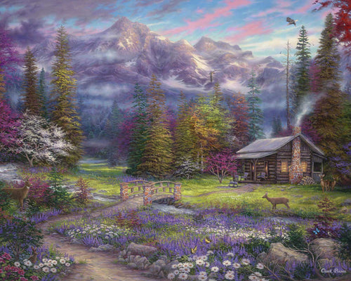 Malen nach Zahlen - Malen nach Zahlen - Inspiration of Spring Meadows - by Chuck Pinson