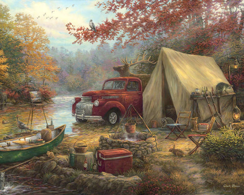 Malen nach Zahlen - Malen nach Zahlen - Share the Outdoors - by Chuck Pinson
