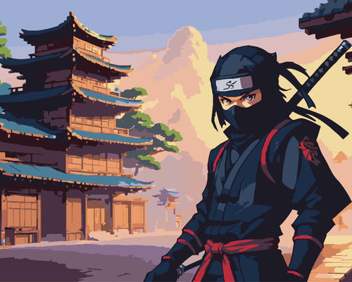 Malen nach Zahlen - Malen nach Zahlen - Anime-Ninja