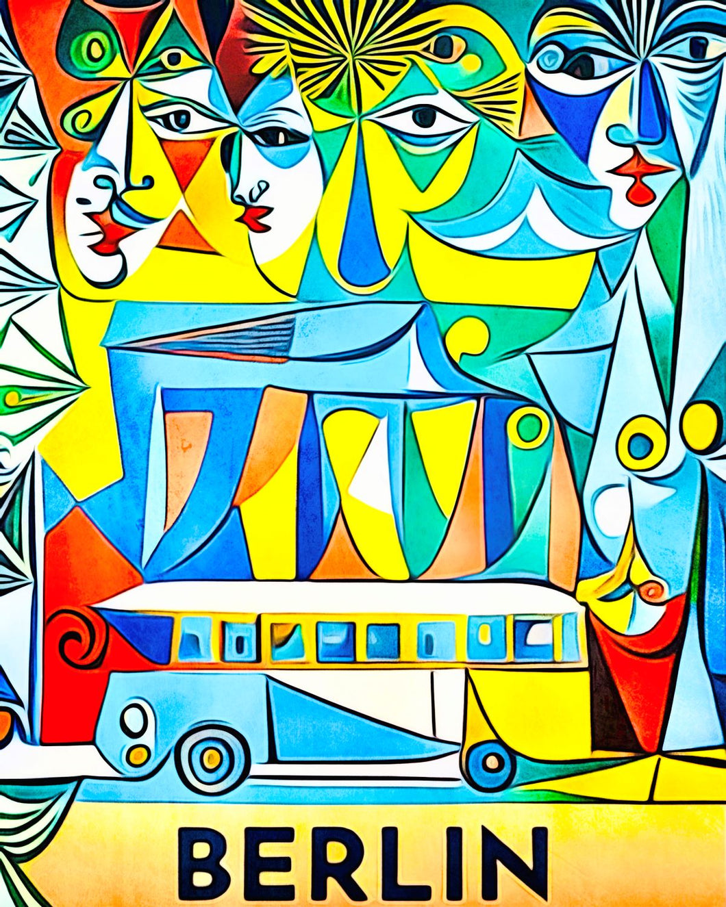 Malen nach Zahlen   Berlin, Globetrotter by Zamart