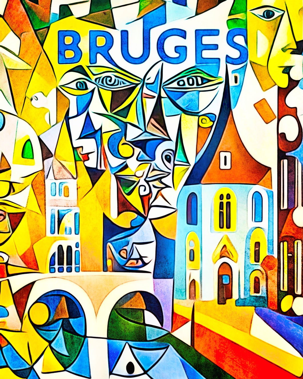 Malen nach Zahlen   Bruges, Globetrotter by Zamart