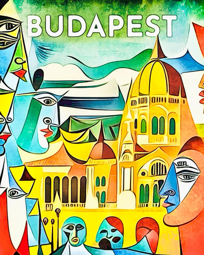 Malen nach Zahlen - Budapest, Globetrotter by Zamart