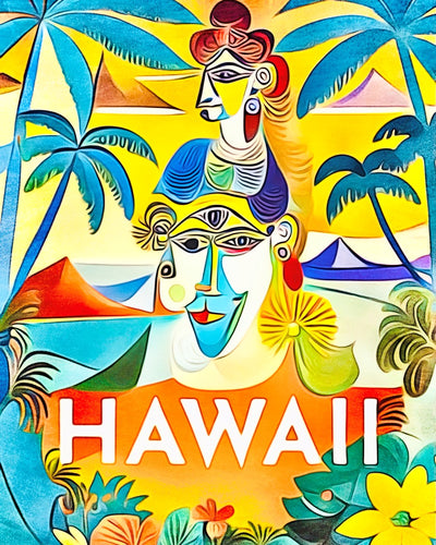 Malen nach Zahlen - Hawaii, Globetrotter by Zamart