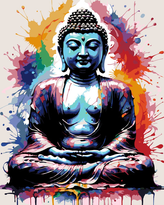 Malen nach Zahlen - Malen nach Zahlen - Buddha | Color Splash