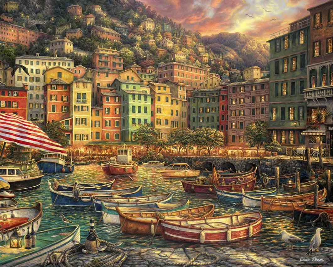 Malen nach Zahlen   Malen nach Zahlen   Vibrant Italy   by Chuck Pinson