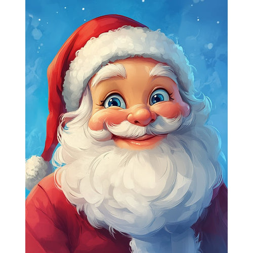 Malen nach Zahlen - Malen nach Zahlen - Fröhlicher Weihnachtsmann
